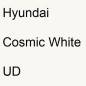 Preview: Hyundai, Cosmic White, UD.